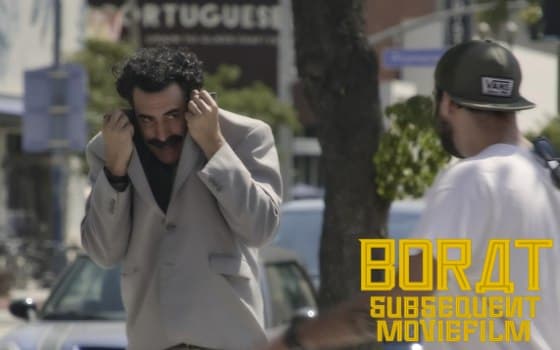 Sacha Baron Cohen در فیلم سینمایی بورات